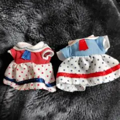 シルバニア　女の子のお洋服色違いセット