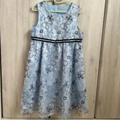 bebe キッズ フォーマルドレス 120cm リボン刺繍のサムネイル