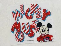 #82 ミッキーマウス ハンカチ レトロ♡ディズニー