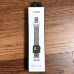 AULUMU C03 チタンバックル Apple Watchバンド グレー