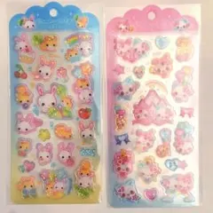 【正規品】ドロップジェリーシール まじかるみゅーちゃん フワフワらびちゃん 新品