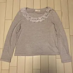 Linetta 長袖カットソー フリルネックのサムネイル