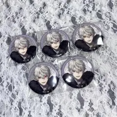 【バラ売り可】8周年 ランダムグリッター缶バッジ 葛葉 5個