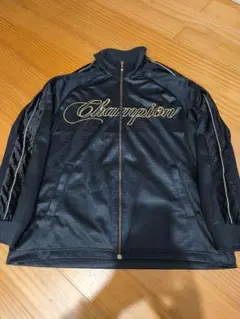 Champion チャンピオン トラックジャケット メンズ　Mサイズ ブラック