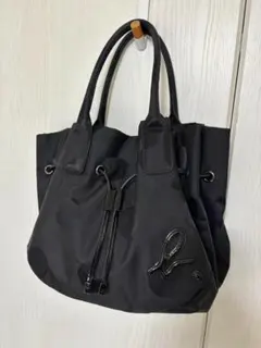 アニエスベーボヤージュのナイロンドットトートバッグ