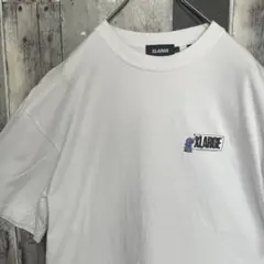 エクストララージ　X-LARGE　半袖Tシャツ　バックプリント　L　夏フェス