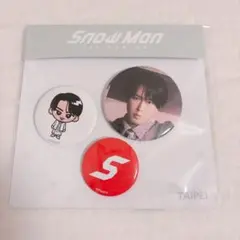 Snow Man 1st POP UP 缶バッジセット - メルカリ