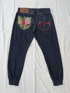 EVISU 刺繍REDカモメ NO.2 2001 エヴィス 32 - メルカリ