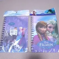 【2点セット】 アナと雪の女王 A5リングノート