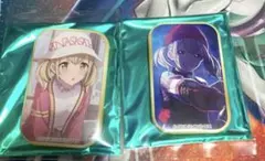 小豆沢こはね スクエア缶バッジ 2点セット