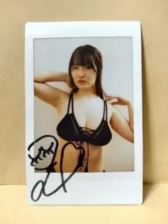 山田あい チェキ サイン ワイドチェキ トレガル グラビア イベント限定