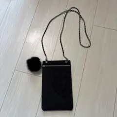 ブラック　スマホホルダーケース￼