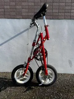 ブリヂストン　トランジット　折りたたみ自転車 12インチ　レッドのサムネイル