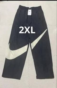 新品•NIKE 2XL メンズ ナイロンパンツ ビッグスウッシュ ロングパンツ