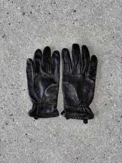 Harley-Davidson 上質牛革 黒 レザー ライディンググローブ