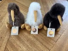 ベビーアルパカ毛ぬいぐるみ キウイ ブラウン ベビーアルパカ毛ぬいぐるみ キウイ ダークブラウン・ブラウン