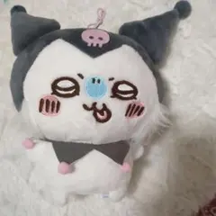 ちいかわ×サンリオ モモンガ クロミ マスコット ぬいぐるみ