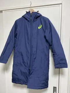 アシックス ASICS フード付きロングコート 150cm