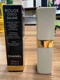 CHANEL ROUGE COCO BAUME 912 DREAMY WHITE