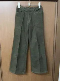 vintage flare cotton slacks kakko下北沢