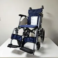 日進医療器 車椅子 超軽量 介助 KALUα（青） - メルカリ