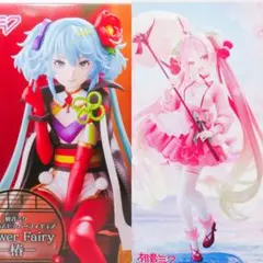 送料無料 桜ミクAMP+桜ドレスver初音ミク椿 ぬーどるストッパー フィギュア