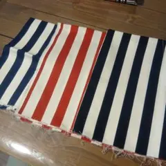 ストライプ柄 生地 3枚セット