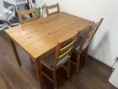 [cham様専用]木製ダイニングテーブル 4人用
