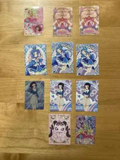 キミとアイドルプリキュア　カード 11枚