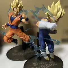 ドラゴンボール フィギュア 魔神ベジータ&悟空 ドッカンバトル - メルカリ