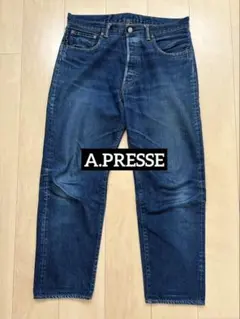 A.PRESSE アプレッセ BD Denim INDIGO サイズ 2 - メルカリ