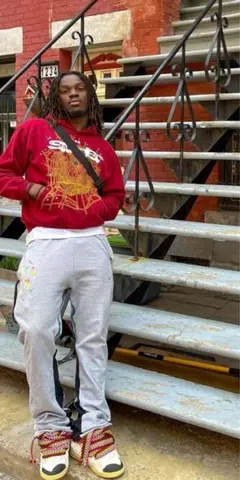 LANVIN ‪✕‬ galleryDEPT ペンキ フレア スウェット パンツ