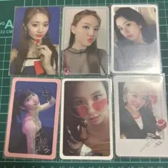 TWICE タレントカード FANCY 6枚セット