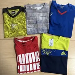 アンブロ プーマ アディダス キッズ Tシャツ ５点セット
