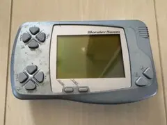 希少】ワンダースワン本体 スケルトンブルー＋ヘッドホン接続用 