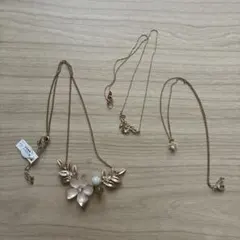 植物ネックレス3点セット