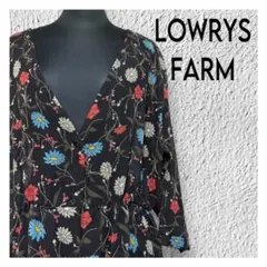 LOWRYS FARM シアーガウン ロングワンピース