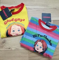 新品　チャッキーTシャツ 2枚セット 120cm