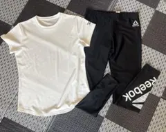 Reebok ヨガ、ピラティス　ウェア上下セット