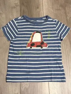NEXT 車柄 Tシャツ ボーダー 100cm