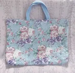 花柄　レッスンバッグ