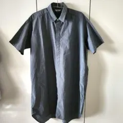 ビショップ　Bshop smock 半袖　シャツワンピース　ブルー　36のサムネイル