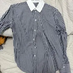 ZARA M ストライプシャツ