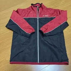 Kaepa ジップアップジャケット 140 赤黒