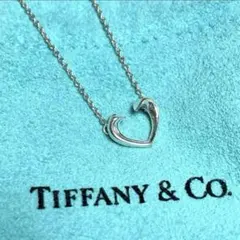 【極美品】ティファニー　テンダネスハートネックレス　シルバー925 ポーチ付属