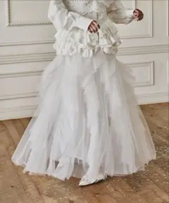 celon frilly tiered dress - メルカリ