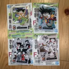 一番くじ　ドラゴンボール　40th Ｆ賞 4種