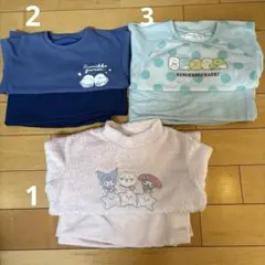 ちいかわ クロミ スミッコぐらし パジャマセット 120cm