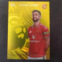 TOPPS EPL GOLD LION ブルーノ・フェルナンデス