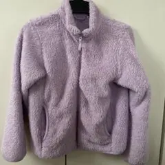 UNIQLO フリースジャケット 130サイズ ラベンダー